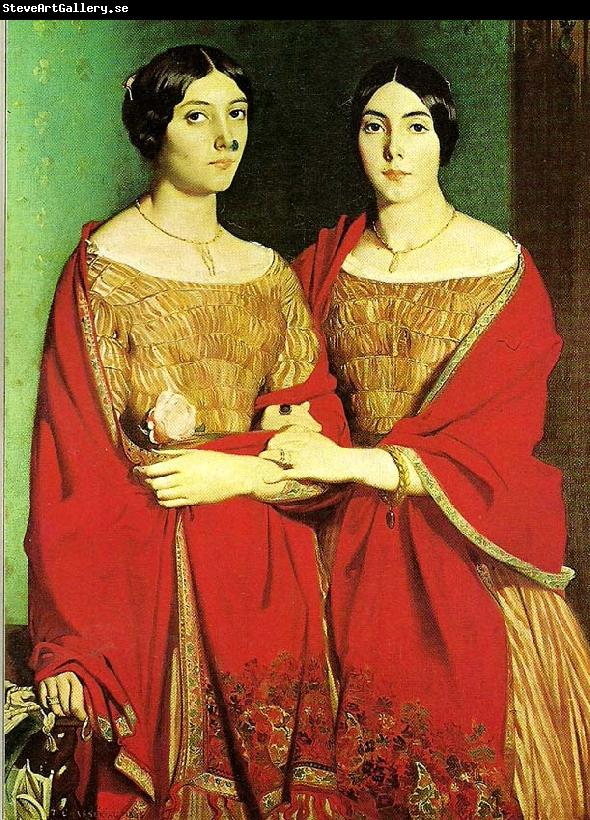 Theodore Chasseriau the artist's sisters